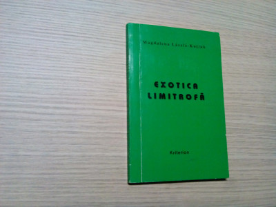 EXOTICA LIMITROFA - Studii ..Romano-Ucrainene - M. Laszlo-Kutiuk (autograf) 1997 foto