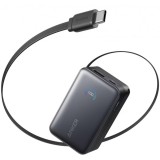 Baterie Externa Anker Nano, 10000mAh, 45W, QC + PD, 1 x USB-A - 1 x USB-C, Neagra A1638H11