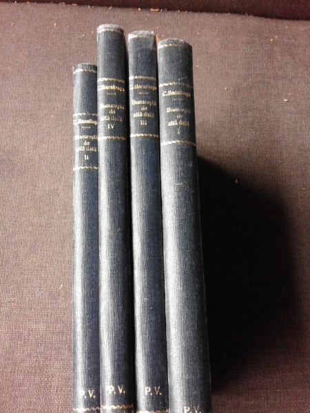 BUCURESTII DE ALTADATA - CONSTANTIN BACALBASA 4 VOLUME, EDITIA A II-A