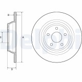 DELPHI BG4703C Disc frana