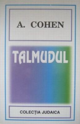 Talmudul - A. Cohen foto
