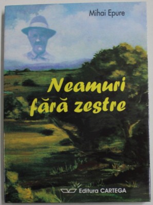 NEAMURI FARA ZESTRE , roman de MIHAI EPURE , 2008 foto