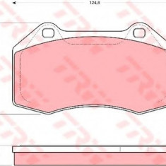 Set placute frana,frana disc RENAULT MEGANE II (BM0/1, CM0/1) (2002 - 2011) TRW GDB1606