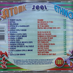 CD cu muzică românească , ethno manele 2001, Atomic