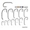 Carlig Mustad Bronz Ochi 2 Spini Rezistent Mustad 7Buc/Plic Nr 3/0