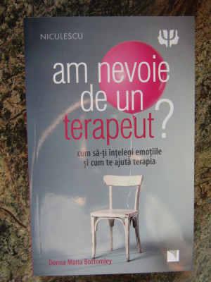 Am nevoie de un terapeut? - Donna Maria Bottomley foto