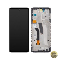 Display cu Touchscreen Motorola Moto G51 5G cu Rama Negru Service Pack 5D68C20028