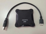 SSD rugged extern ADATA Durable SD600Q, 480GB USB 3.1, Negru