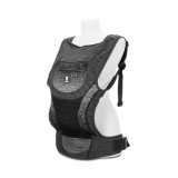 Marsupiu ergonomic pentru bebelusi, Lorelli Mia, pozitii multiple de purtare, Black