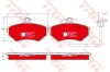 Set placute frana,frana disc AUDI A4 Avant (8E5, B6) (2001 - 2004) TRW GDB1366DTE