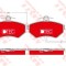 Set placute frana,frana disc AUDI A4 Avant (8D5, B5) (1994 - 2001) TRW GDB1366DTE