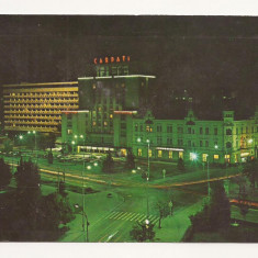 RF12 -Carte Postala- Brasov, Hotel Carpati, circulata 1977