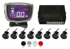 Senzori parcare fata spate cu 8 senzori si display LCD S500-8 foto