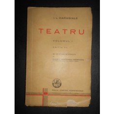 I. L. Caragiale - Teatru volumul 1 (1942)