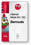 ESIM Internet Bermuda, valabil 7 zile, trafic Nelimitat, Standard