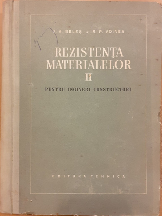 Rezistenta materialelor volumul 2