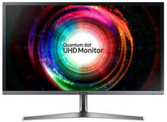 Monitor TN QLED Samsung 27.9inch LU28H750UQUXEN, UHD (3840 x 2160), HDMI, DisplayPort, 1 ms (Gri) foto