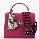 Geanta medie rosie FLORACo F9001 14