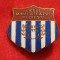Insigna metalica-Liceul &quot;MIHAI VITEAZUL&quot; Ploiesti(aniversare 100 ani 1874-1974)
