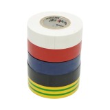 Set 5 benzi izolatoare multicolor 18mmx20m PVC Breckner Germany