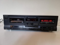 Stereo Double Cassette Deck TECHNICS model RS-TR212 - Vintage/Japan/Impecabil