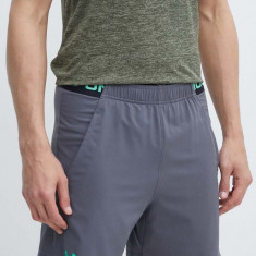 Under Armour pantaloni scurți de antrenament Vanish culoarea gri