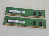 Kit memorie RAM desktop Samsung 8GB (2x4GB) DDR4 RAM 2400MHz PC4-2400T M378A5244CB0-CRC