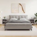 vidaXL Noptiere, 2 buc., gri sonoma, 40x30x50 cm, lemn compozit