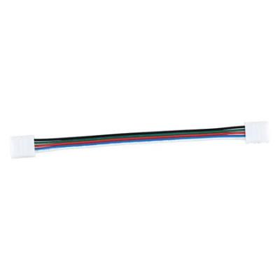 Conector flexibil pentru banda led 5050 rgb + alb foto