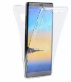Husa Samsung Galaxy Note 8 FullBody ultra slim TPU fata/spate transparenta, Transparent, MyStyle