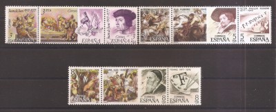 Spania 1978 - Pictori și sculptori, MNH foto