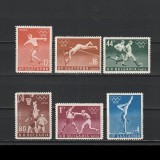 J.O. Melbourne Australia Sc.940-945 (Scott) Bulgaria 1956, Nestampilat