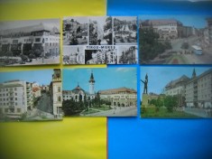 HOPCT LOT NR 104- TARGU MURES -6 CARTI POSTALE-RPR-CIRCULATE
