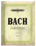 Partitura muzicala J. S. Bach - Partiten nr. 4-6 (Czerny)