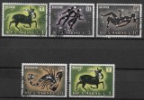 Lot 5 Timbre San Marino 1970 Zodii Constelații Berbec Gemeni Fecioară Scorpion Ștampilate - A007