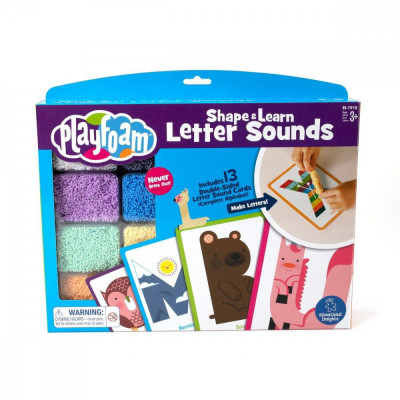 Spuma de modelat Playfoam&amp;trade; - Invatam alfabetul PlayLearn Toys foto