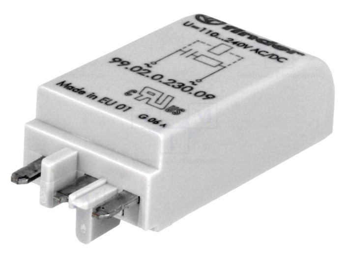 Modul de protec&Aring;&pound;ie soclu LED verde