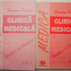 Clinica medicala. Analize si sinteze (2 volume) – Simion Purice