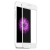 Folie Sticla 3D Full Alb Apple iPhone 6/6S, Acoperire Integrala Ecran, Protectie 9H, 0.33mm