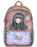 Rucsac Gorjuss Washed Ashore Santoro, 2 Compartimente, 34x43x19 cm, Ghiozdan Fete