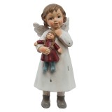 Cumpara ieftin Figurina Inger cu Papusa polirasina 6x5x14 cm