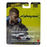 Masina metalica, Hot Wheels Premium, Pop Culture, Cyberpunk 2077, Porsche 911 Turbo (930), HXD95