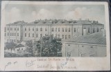 Carte postala, Braila, Institutul Santa Maria, 1953