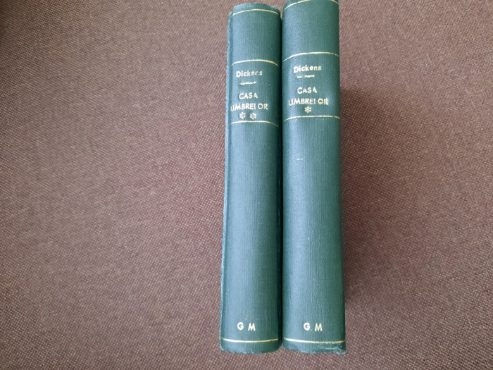 Charles Dickens - Casa umbrelor (2 volume) LEGATA DE LUX
