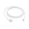 CABLU alimentare si date smartphone Apple, Lightning (T) la USB 2.0 (T), cauciuc, lungime 1 m, alb, &quot;muqw3zm/a&quot; (timbru verde 0.08 lei)