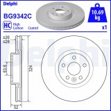 DELPHI BG9342C Disc frana