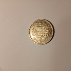 Di.130. Moneda 50 lei 1937 Nichel, Carol II