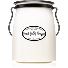 Milkhouse Candle Co. Creamery Brown Butter Pumpkin lum&acirc;nare parfumată Butter Jar 624 g