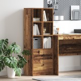 VidaXL Bufet cu sertar Lemn vechi 45.5 x 34 x 127 cm Lemn compozit