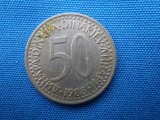 50 DINARI 1988 JUGOSLAVIA